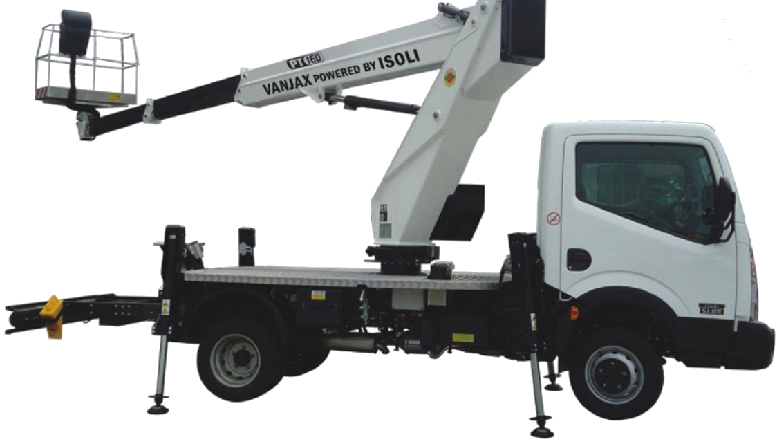 Truck Mounted Lift for Working at Heights - Rentaga